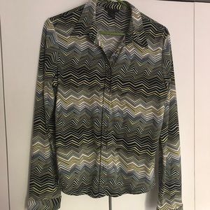 The Limited blouse/button down